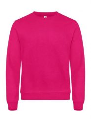 Clique Miami Roundneck bluza z bawełny i poliestru z recyklingu – Bright Cerise. Czerwone bluzy męskie CLIQUE, l, bez wzorów, z bawełny, bez kaptura. Za 165.72 zł.