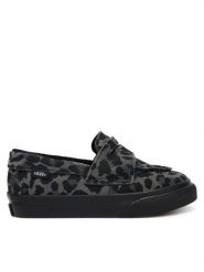 Vans Półbuty Loafer 53 VN000Z5RBKA1 Szary. Szare półbuty dziewczęce Vans, bez wzorów, z materiału, bez zapięcia. Za 199.99 zł.