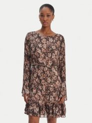 Guess Sukienka codzienna W6RK37 WJ712 Brązowy Regular Fit. Brązowe sukienki damskie Guess, na co dzień, xxl, z aplikacjami, z syntetyku, bez kołnierzyka, bez ramiączek, proste. Za 659.99 zł.