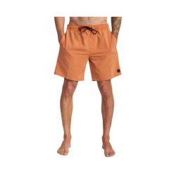 Spodenki sportowe męskie Rvca Va Pigment Trunk. Brązowe krótkie spodenki sportowe męskie RVCA, l, bez wzorów, z elastanu. Za 118.00 zł.