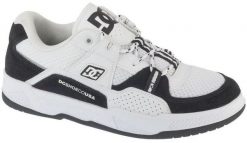 DC Shoes Construct ADYS100822-BKW białe 42,5. Białe trampki męskie DC Shoes, bez wzorów, bez zapięcia. Za 258.77 zł.