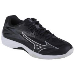 Buty siatkarskie męskie Mizuno Thunder Blade Z. Czarne buty sportowe męskie Mizuno, z gumy, bez zapięcia, do siatkówki. Za 379.99 zł.