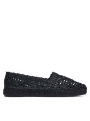 Weekend Max Mara Espadryle 2615521135670 Czarny. Czarne espadryle damskie Weekend Max Mara, bez wzorów, bez obcasa, bez zapięcia. Za 1,209.00 zł.