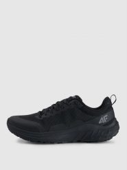 4F Niskie buty do biegania w terenie Original Trail męskie - czarne 40. Czarne buty sportowe męskie 4f, z gumy, bez zapięcia, do biegania. Za 289.99 zł.