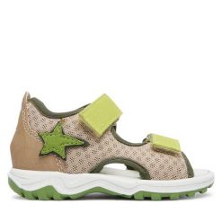 Sandały Primigi. Zielone sandały chłopięce Primigi, bez zapięcia. Za 189.99 zł.