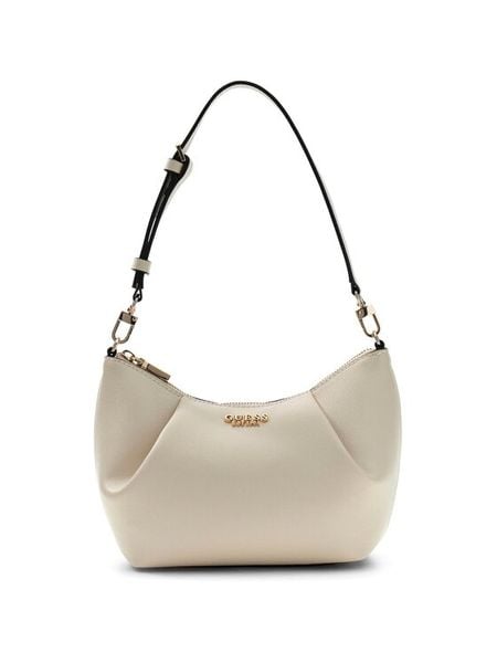 Guess Torebka 182662 Biały. Białe listonoszki damskie Guess, z aplikacjami, bez dodatków. Za 544.99 zł.