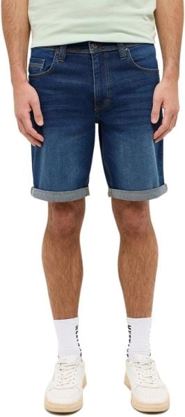 Męskie szorty Mustang Style Washington Shorts Denim Blue 1016452 5000 802. Niebieskie szorty męskie Mustang, m, bez wzorów, z denimu. Za 169.99 zł.