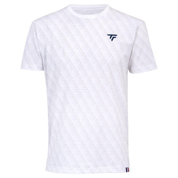 Koszulka Tecnifibre Graphic. Białe koszulki sportowe męskie TECNIFIBRE, xl, bez wzorów, z bawełny, bez kołnierzyka, bez ramiączek, na fitness i siłownię. Za 151.00 zł.