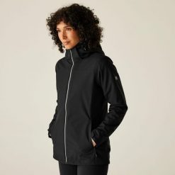Kurtka zimowa damska 3 w 1 Coriver. Czarne kurtki sportowe damskie Regatta, na zimę, bez wzorów, z puchu, bez kaptura, trekkingowe. W wyprzedaży za 399.99 zł.