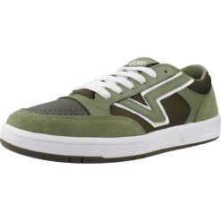 Buty VANS LOWLAND CC NEW VARSITY Zielony. Zielone trampki męskie Vans, bez wzorów, z tkaniny, bez zapięcia. Za 321.99 zł.