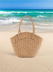 Torebka - kremowy. Białe torby na ramię damskie Sinsay, bez wzorów, bez dodatków. Za 59.99 zł.