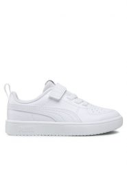 Puma Sneakersy Rickie Ac Ps 385836 01 Biały. Białe buty sportowe dziewczęce Puma, bez wzorów, ze skóry, bez zapięcia. Za 109.99 zł.