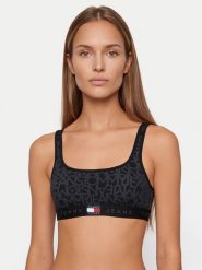 Tommy Hilfiger Góra od bikini UW0UW06585 Czarny. Czarne bikini damskie Tommy Hilfiger, xs, bez wzorów. Za 209.99 zł.