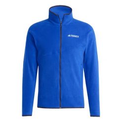 Bluza Terrex Multi Full-Zip Fleece. Niebieskie bluzy męskie Adidas, m, bez wzorów, z materiału, bez kaptura. W wyprzedaży za 222.15 zł.