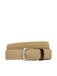 Aeronautica Militare Pasek Męski 261CI0307UCT03454 Beżowy. Brązowe paski damskie Aeronautica Militare, bez wzorów, z materiału. Za 289.99 zł.