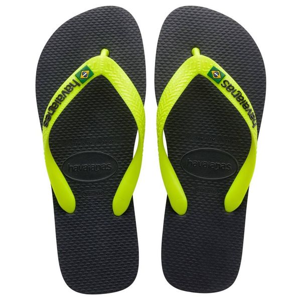 Klapki Havaianas Model 4110850 Kolor Czarny. Czarne klapki damskie Havaianas, bez wzorów, z gumy, bez obcasa. Za 155.99 zł.