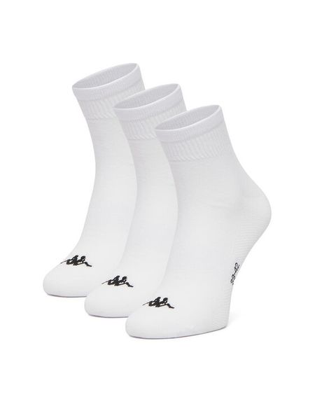 Kappa Skarpety długie CEO_KR_FRESH_SS26 (3-PACK) Biały. Białe skarpety damskie Kappa, bez wzorów, z bawełny. Za 34.99 zł.