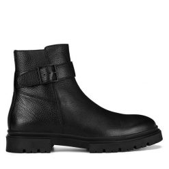 Botki MEXX. Czarne botki męskie Mexx, bez wzorów, bez zapięcia. Za 379.99 zł.