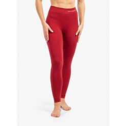 Legginsy termoaktywne damskie Brubeck Extreme Thermo Pant. Czerwone bielizna termoaktywna damska Brubeck, l, bez wzorów, bez ramiączek. Za 138.99 zł.