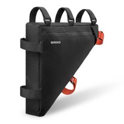 Rowerowa torba na ramę Kolarstwo Siroko Motion Black. Czarne torby i plecaki dziecięce SIROKO. Za 169.00 zł.