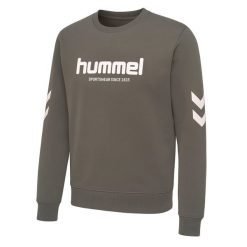 Bluza Hummel Legacy 2.0. Niebieskie bluzy sportowe męskie Hummel, bez wzorów, bez kaptura, trekkingowe. Za 263.00 zł.