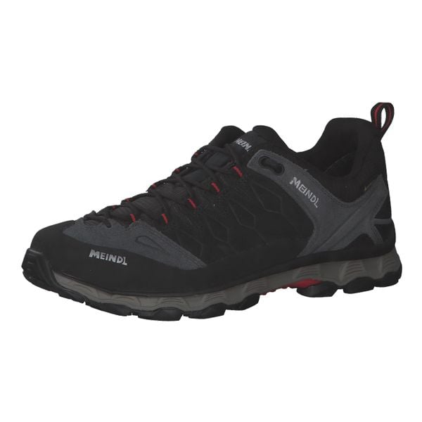 Buty Meindl Lite Trail GTX, z membraną Gore-Tex. Czarne trekkingi męskie Meindl, trekkingowe, gore-tex. Za 999.00 zł.