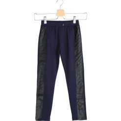 Granatowe Legginsy Love Me Like You Do. Niebieskie legginsy dla dziewczynek Born2be, z jeansu. Za 9.99 zł.