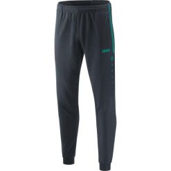 Spodnie dresowe Jako polyester Competition 2.0. Niebieskie spodnie sportowe męskie Jako, bez wzorów, z dresówki, na fitness i siłownię. Za 198.50 zł.
