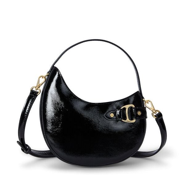 Torebka LAUREN RALPH LAUREN. Czarne torebki do ręki damskie Lauren Ralph Lauren, bez wzorów, klasyczne, bez dodatków. Za 881.99 zł.