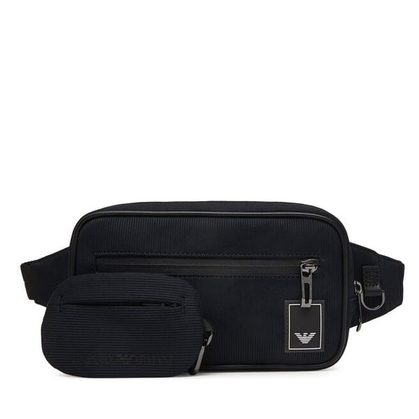 Nerka Emporio Armani. Niebieskie saszetki męskie Emporio Armani, młodzieżowe, małe. Za 724.99 zł.