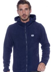 Kurtka męska Leone 1947 Apparel Micro Polar. Niebieskie kurtki męskie LEONE 1947 APPAREL, m, bez wzorów, z polaru, na fitness i siłownię. Za 63.11 zł.