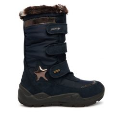 Śniegowce Primigi. Niebieskie śniegowce dziewczęce Primigi, z gore-texu, bez zapięcia. Za 459.99 zł.