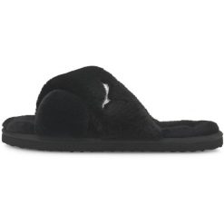 Klapki Puma Fluff X Strap, Kobiety. Białe klapki damskie Puma, bez wzorów, sportowe, bez obcasa. Za 190.00 zł.