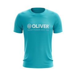 Koszulka treningowa męska Oliver 76060. Niebieskie koszulki sportowe męskie OLIVER, m, bez wzorów, z materiału, bez kołnierzyka, bez ramiączek, na fitness i siłownię. Za 219.00 zł.