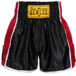 Spodenki do boksu tajskiego Benlee Brockway. Czarne krótkie spodenki sportowe męskie BENLEE, m, bez wzorów. Za 245.50 zł.