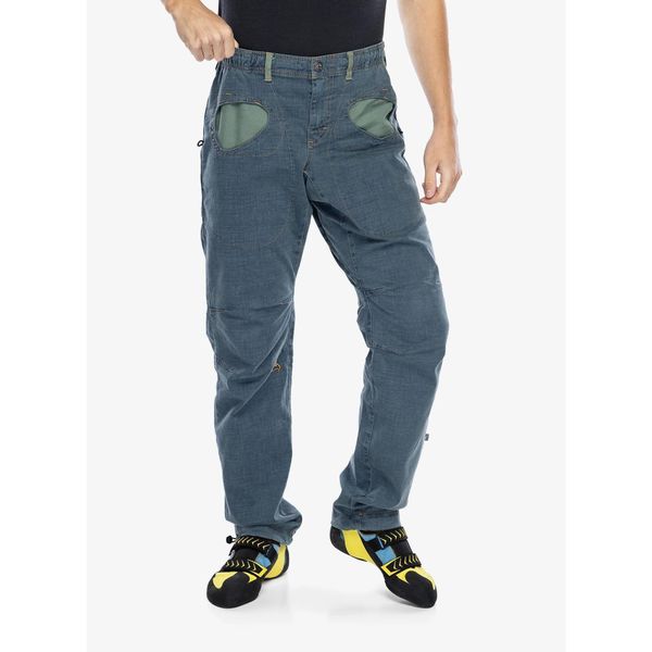 Spodnie wspinaczkowe męskie E9 Rondo X2. Niebieskie spodnie sportowe męskie E9, m, bez wzorów, wspinaczkowe. Za 476.99 zł.