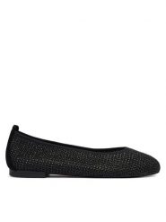 Caprice Baleriny 9-22112-46 Czarny. Czarne baleriny damskie Caprice, bez wzorów, ze skóry, bez obcasa. Za 206.99 zł.