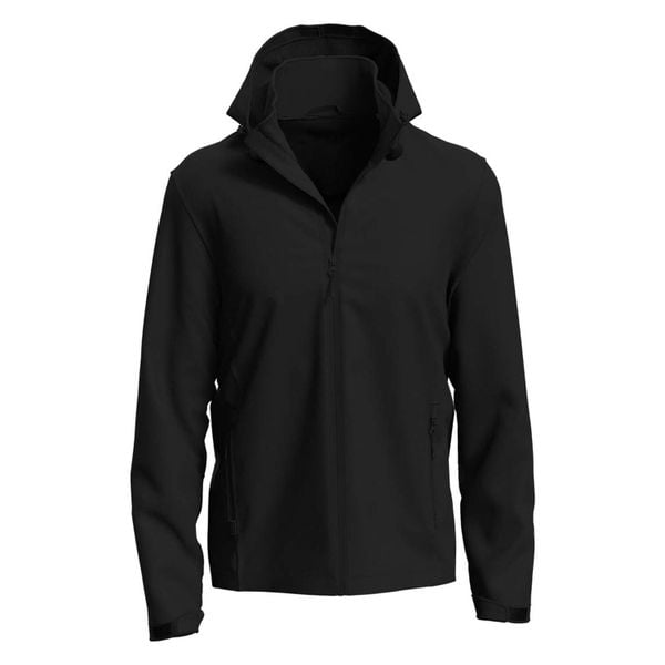 Męska Kurtka Lux Soft Shell. Czarne kurtki męskie Stedman, m, bez wzorów, trekkingowe. Za 345.99 zł.