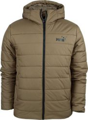 Kurtka męska Puma Kurtka męska Puma ESS Hooded Padded brązowa 848938 93 S. Brązowe kurtki męskie Puma, m, bez wzorów, bez kaptura. Za 319.84 zł.