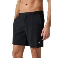 Szorty Björn Borg Ace Classic 8". Czarne krótkie spodenki sportowe męskie Björn Borg, l, bez wzorów, z elastanu, tenisowe. Za 288.00 zł.
