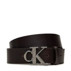 Pasek Męski Calvin Klein Jeans. Brązowe paski damskie Calvin Klein Jeans, bez wzorów, z jeansu. Za 139.99 zł.