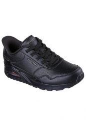 Buty sportowe damskie Skechers Uno Banksia Luxe. Czarne obuwie sportowe damskie Skechers, bez wzorów, z materiału. Za 490.00 zł.