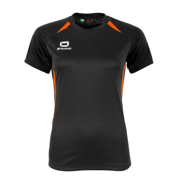 Damski jersey Stanno Stadio. Brązowe koszulki sportowe damskie STANNO, bez wzorów, z jersey, bez kołnierzyka, bez ramiączek. Za 188.00 zł.