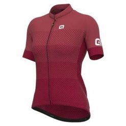 Koszulka rowerowa damska Alé Cycling Solid Level. Czerwone koszulki sportowe damskie ALÉ CYCLING, xl, bez wzorów, bez kołnierzyka, bez ramiączek, rowerowe. Za 331.70 zł.