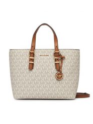 MICHAEL Michael Kors Torebka 32S6GQNC0L Kremowy. Białe torebki do ręki damskie MICHAEL Michael Kors, bez wzorów, ze skóry, bez dodatków. Za 879.99 zł.