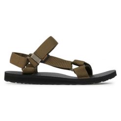 Sandały Teva. Brązowe sandały męskie Teva, bez zapięcia. Za 201.99 zł.