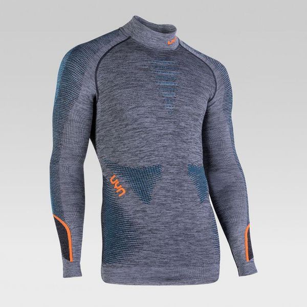 Bielizna top męski UYN Ambityon Uw Lg Sl Melange Turtleneck. Szara bielizna termoaktywna męska UYN, m, z materiału. Za 462.05 zł.