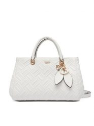 Guess Torebka Sally HWQG99 21060 Biały. Białe torebki do ręki damskie Guess, z aplikacjami, ze skóry, bez dodatków. Za 749.99 zł.