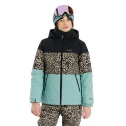 Dziewczęca kurtka narciarska Protest Morena. Niebieskie buty zimowe dziewczęce Protest, bez wzorów, bez zapięcia. Za 425.50 zł.
