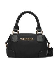 Valentino Torebka Jenny Re VBSA9T06 Czarny. Czarne torebki do ręki damskie Valentino, bez wzorów, z materiału, bez dodatków. Za 399.99 zł.